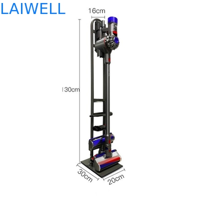 Metallhaushaltsware-Dyson Vacuum Cleaner Storage Rack-Loch der Gewohnheits-3mm H127cm frei