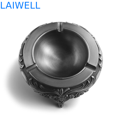 Kundengebundener 60mm Höhen-Metalltaschen-Aschenbecher-Weihrauchgefäß-Entwurf