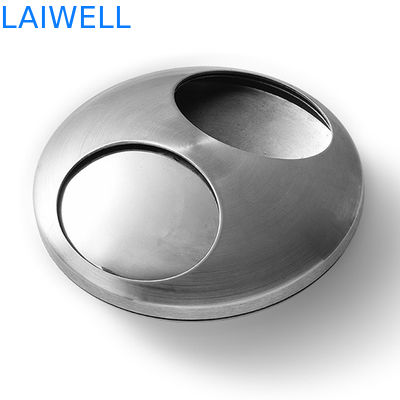 Innovativer Zigarettenhalter aus Zinklegierung, Metall-Taschenaschenbecher mit Sandstrahl-Finish für einen modernen Look
