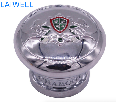 Zink-Legierungs-Produkte Soems Logo Printing Perfume Bottle Lid