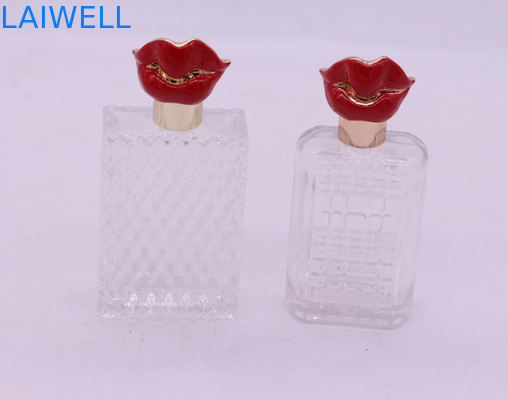 Rose Red Plated-Lippen formen Parfümflasche-Kappenantiätzmittel