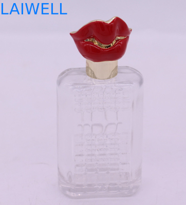 Rose Red Plated-Lippen formen Parfümflasche-Kappenantiätzmittel