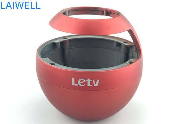 Gemaltes UVmetall ROHS Druckguss-Zinklegierung Bluetooth-Sprecher-Wohnung