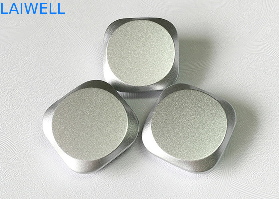 Toleranz-Metall der Präzisions-0.05mm Druckgussteile silberne Zink-Legierungs-Knöpfe
