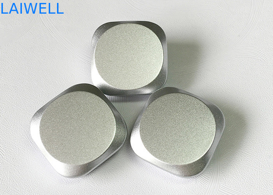 Toleranz-Metall der Präzisions-0.05mm Druckgussteile silberne Zink-Legierungs-Knöpfe