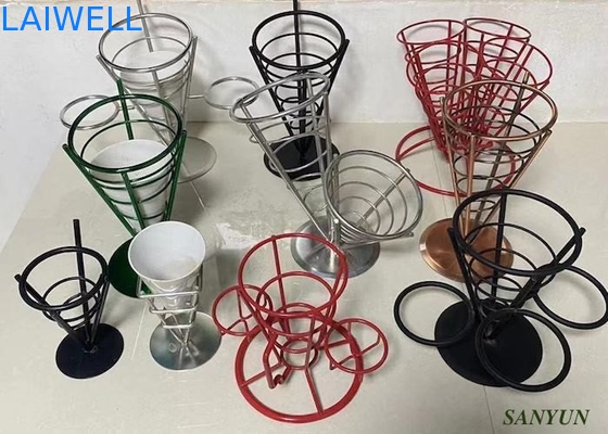 Moderne praktische Edelstahl-Küchengeschirre malten Metalldraht-Organisator