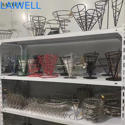 Moderne praktische Edelstahl-Küchengeschirre malten Metalldraht-Organisator