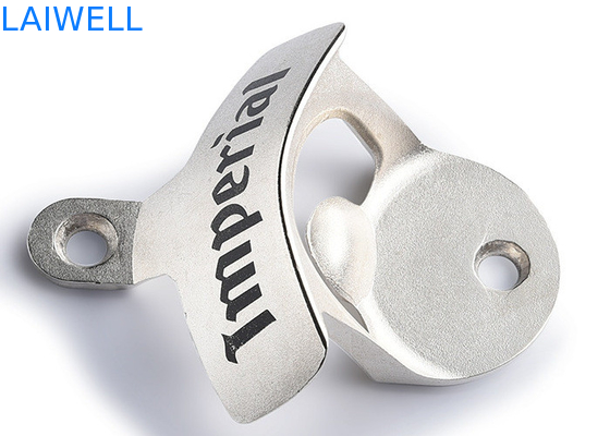 An der Wand befestigte Metallflaschen-Öffner CNC-Drehbank Druckguss-Flaschen-Öffner 85*65mm