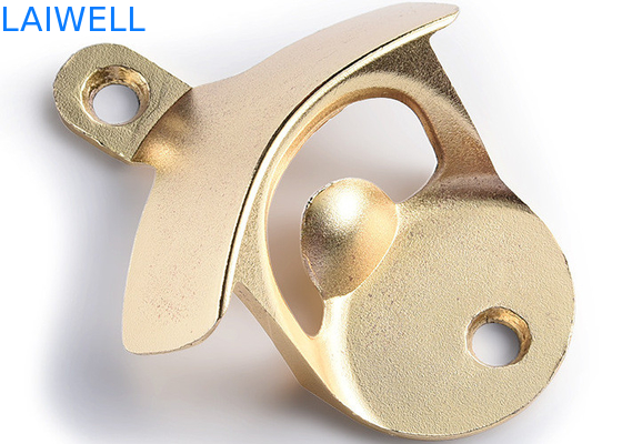 An der Wand befestigte Metallflaschen-Öffner CNC-Drehbank Druckguss-Flaschen-Öffner 85*65mm