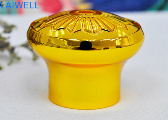 Die Goldfarbe, die Zink-Legierungs-Parfümflasche überzieht, übersteigt mit innerem 17.2mm