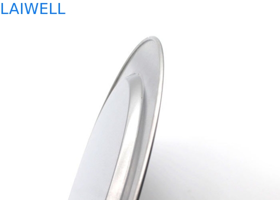 Nordische Edelstahl-Nachtisch-Käseplatte 32.5*0.7CM der Art-Metallhaushaltsware-430