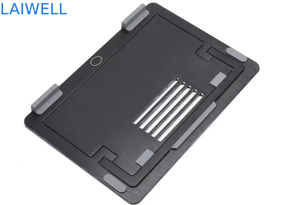 Tragbarer Aluminiumlaptop-Tray Brushed Finishing Foldable Laptop-Stand