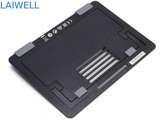 Tragbarer Aluminiumlaptop-Tray Brushed Finishing Foldable Laptop-Stand
