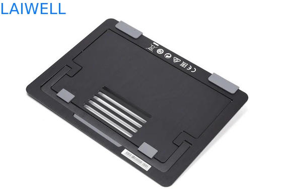 Tragbarer Aluminiumlaptop-Tray Brushed Finishing Foldable Laptop-Stand