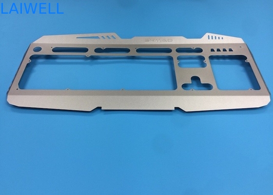 Präzisions-CNC-Metallstempel-Aluminium-Tastaturplatte mit Anodisierungsabschluss für Computerplatte und Design und Leistung