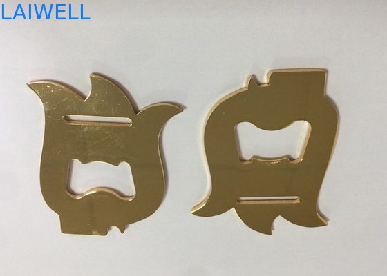2.0MM Goldfarbe 2 in 1 Medaillen-Flaschen-Öffner-olympischem Sport-Überzug