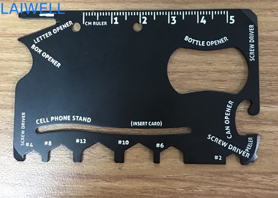 Multifunktionsmetallflaschen-Öffner 12 in 1 Karten-Flaschen-Öffner 85*52MM