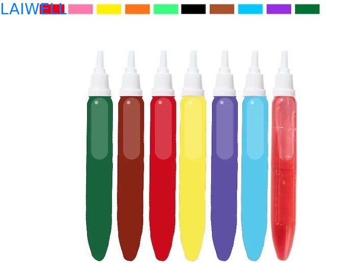 13ML pp. süßen Pen Bottles Custom Color Reusable-Plastikbehälter-kundengebundene Größe mit Sirup