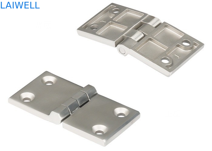 120*60*8MM Custom Metal Die Casting Großes Dicke Lager Industriehardware Chassis Schrank Edelstahl Scharnier