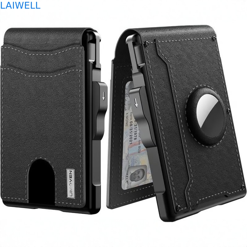 Customized Black Alumium RIFD Card Wallet Zeichnen Sie sich durch Ihre Markenstrategie aus