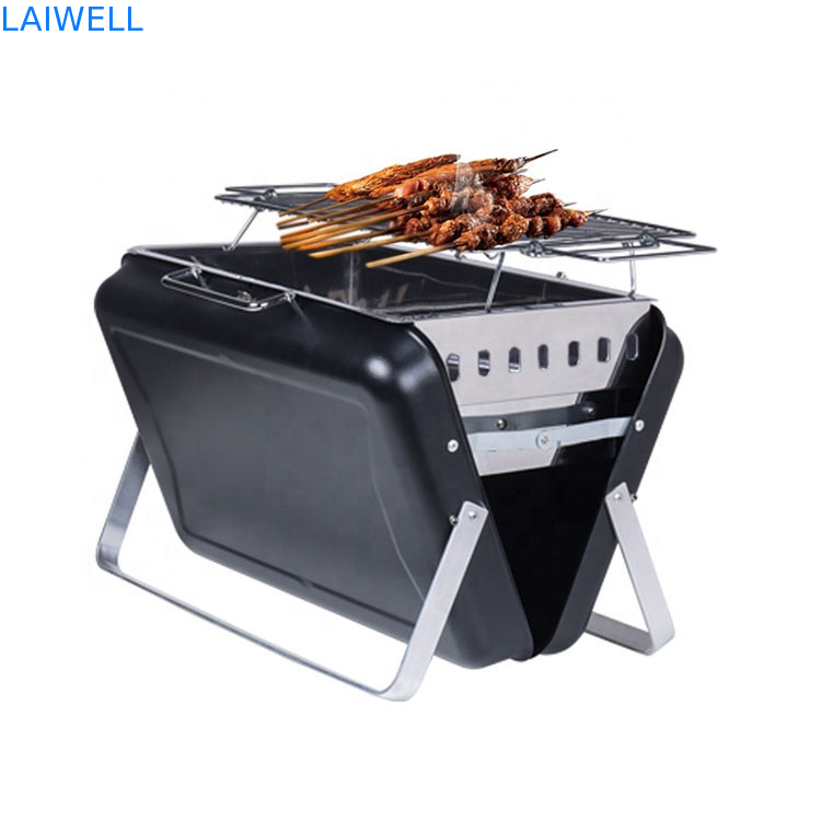 40.5*27.5*9cm Chromstahl tragbaren kampierenden Oven Foldable Charcoal Grill