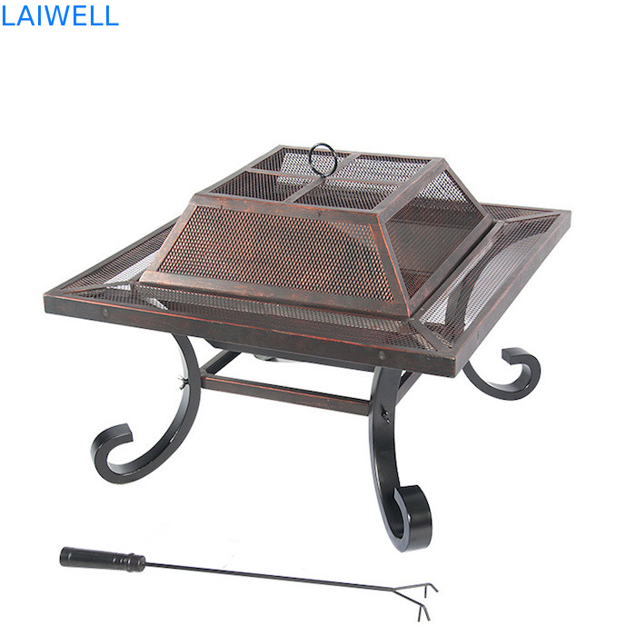 Geometrischer Entwurfs-Stahlgrill Soems grillt Grill Oven Bronze Color