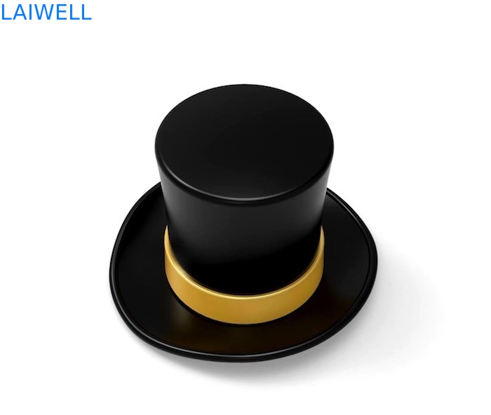 Umweltfreundliche Zinklegierung Parfüm Flaschenkappen in klassischen Gentleman Cap Design für kundenspezifische Marken
