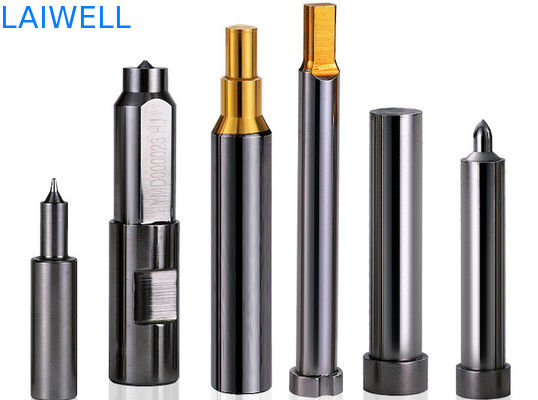 Dongguan-Metallform-Komponenten, die Hochgeschwindigkeitswolframnichtstandardisierte Durchschlags-Stahlnadel für Standard-Würfel verarbeiten