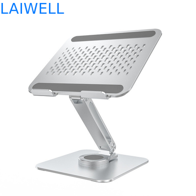 260*238*64MM 360-Grad-Rotation Portable Silber Klapphebe Aluminium Laptop Kühlstand Tray Basis