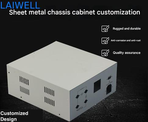 Anpassungsfähiges Chassis-Verarbeitungs-Blech-Metallschrank mit Oem/Odm-Dicke 0,5 mm-10 mm