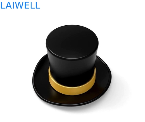 Umweltfreundliche Zinklegierung Parfüm Flaschenkappen in klassischen Gentleman Cap Design für kundenspezifische Marken